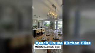 আমেরিকান সৈকত বাড়ির নকশা আধুনিক