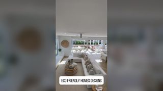 ECO বন্ধুত্বপূর্ণ আধুনিক বাড়ির নকশা